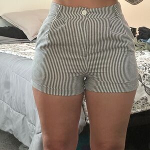 Striped Women's Shorts